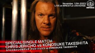 Chris Jericho vs Konosuke Takeshita! DDT Ultimate Party 2023! EXCLUSIVELY on WRESTLE UNIVERSE!