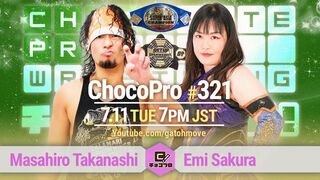 ChocoProLIVE! 321- Masa vs Emi Double Title Match! BestBros vs Popcorn Carnival! , 2023/7/11
