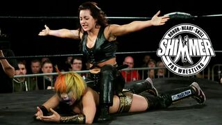 SHIMMER Women's Wrestling - Kana (Asuka) vs. Nikki Storm (Nikki Cross) - SHIMMER 65 on Apr. 13, 2014