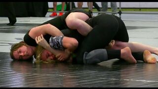 #265 Girls Grappling @ NEW BREED 12/9/17 Tournament • Women Wrestling BJJ MMA Female Bout
