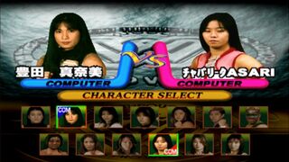 全日本女子プロレス 女王伝説 夢の対抗戦 豊田 真奈美 vs チャパリータASARI (PS1) Zen-Nippon Joshi Pro Wrestling Toyota vs Asari
