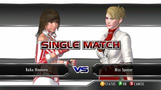 ランブルローズ XX 日ノ本零子 (SS) vs スペンサー先生 Rumble Rose XX Reiko Hinomoto vs Miss Spencer Single Match