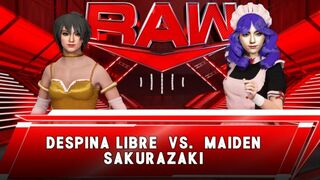 Wrestle Angels ver. WWE 2K23 デスピナ・リブレ vs メイデン桜崎 Despina Libre vs Maiden Sakurazaki