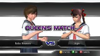 ランブルローズ XX 日ノ本零子 vs アイグル Rumble Rose XX Reiko Hinomoto vs Aigle Queen's Match
