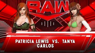 Wrestle Angels ver. WWE 2K23 パトリシア･ルイス vs ターニャ・カルロス Patricia Lewis vs Tanya Carlos