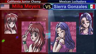 美少女レスラー列伝 ミリア･メアーズ vs シエラ ゴンザレス Bishoujo Wrestler Retsuden Milia Meyers vs Sierra Gonzales