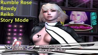 ランブルローズ 麗琥 ストーリー Rumble Rose Rowdy Reiko Story Mode No Commentary