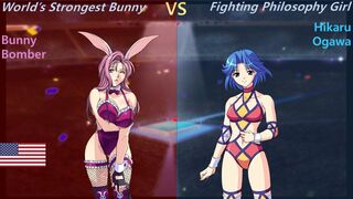 Wrestle Angels Survivor 2 バニー・ボンバー vs 小川 ひかる 三先勝 Bunny Bomber vs Hikaru Ogawa 3 wins out of 5 games
