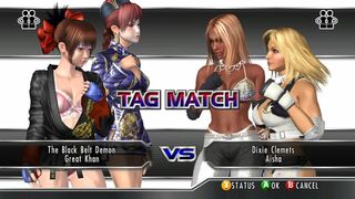 Rumble Rose XX The Naughty Empire vs Rodeo Drive Tag Match