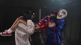 ZEPE-59 Double Fighting Action Heroine Shiho&Yuuki Miina Konno, Sara Kagami