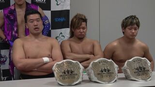 【Judgement2017記者会見】KO-D6人タッグ選手権3WAYマッチ
