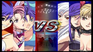 Request Bomb Ladies (Kishima, Bunny, Ryn) vs S Ladies (Kagami, Maria, Sophia)