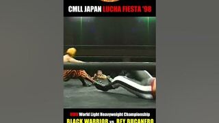 ブラック・ウォリアー vs. レイ・ブカネロ NWA世界ライトヘビー級選手権 CMLL・JAPAN LUCHA FIESTA ’98
