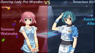 Wrestle Angels Survivor 2 渡辺 智美 vs 相羽 和希 三先勝 Tomomi Watanabe vs Kazuki Aiba 3 wins out of 5 games