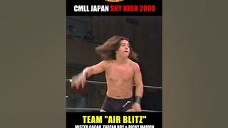 TEAM “AIR BLITZ” （ミステル・カカオ、タルサン・ボーイ、リッキー・マルビン）at 後楽園ホール CMLL・JAPAN SKY HIGH 2000