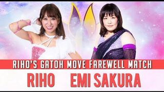 (RIHO'S FAREWELL MATCH) Riho vs Emi Sakura , 2nd July 2019