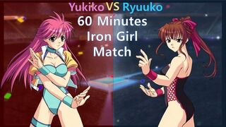 Wrestle Angels Survivor 2 マイティ祐希子vsサンダー龍子 Mighty Yukiko vs Thunder Ryuuko 60 minutes Iron Girl Match