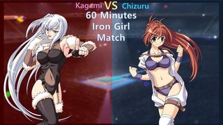 Wrestle Angels Survivor 2 フレイア鏡vs永原 ちづる Freya Kagami vs Chizuru Nagahara 60 minutes Iron Girl Match