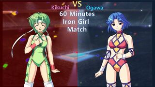 Wrestle Angels Survivor 2 菊池 理宇 vs 小川 ひかる Riyu Kikuchi vs Hikaru Ogawa 60 minutes Iron Girl Match