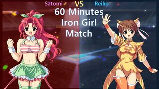 Wrestle Angels Survivor 2 小縞 聡美 vs 金森 麗子 Satomi Kojima vs Reiko Kanamori 60 minutes Iron Girl Match