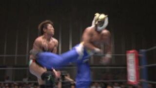 2009.06.03 BEST OF THE SUPER Jr. A-BLOCK TIGER MASK vs MILANO COLLECTION A.T