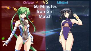 Wrestle Angels Survivor 2 桜井 千里 vs 南 利美 Chisato Sakurai vs Toshimi Minami 60 minutes Iron Girl Match