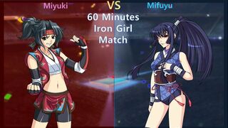 Wrestle Angels Survivor 2 真田 美幸 vs 柳生 美冬 Miyuki Sanada vs Mifuyu Yagyu 60 minutes Iron Girl Match