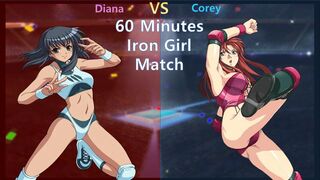 Wrestle Angels Survivor 2 ディアナ・ライアルvsコリィ・スナイパー Diana Rial vs Corey Sniper 60 minutes Iron Girl Match