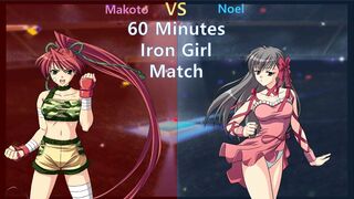 Wrestle Angels Survivor 2 近藤 真琴 vs ノエル白石 Makoto Kondou vs Noel Shiraishi 60 minutes Iron Girl Match