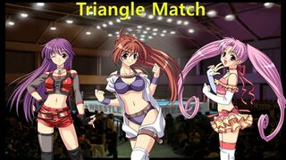 Wrestle Angels Survivor 2 トライアングル·マッチ 富沢 vs 永原 vs 金井 Triangle match Rei vs Chizuru vs Kanai