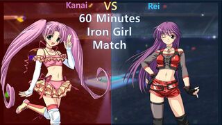 Wrestle Angels Survivor 2 キューティー金井 vs 富沢 レイ Cutey Kanai vs Rei Tomizawa 60 minutes Iron Girl Match