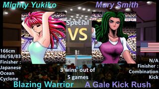 Wrestle Angels Special マイティ祐希子 vs メアリー･スミス 三先勝 Mighty Yukiko vs Mary Smith 3 wins out of 5 games