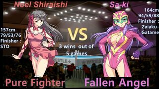 Wrestle Angels Survivor 2 ノエル白石 vs SA-KI 三先勝 Noel Shiraishi vs SA-KI 3 wins out of 5 games