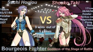 Wrestle Angels Survivor 2 北条 沙希 VS 滝 翔子 三先勝 Sachi Houjou vs Shouko Taki 3 wins out of 5 games
