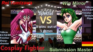 Wrestle Angels Special 富沢 レイ vs ウィン・ミラー 三先勝 Rei Tomizawa vs Win Mirror 3 wins out of 5 games