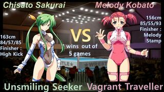 Wrestle Angels Survivor 2 桜井 千里 vs メロディ小鳩 三先勝 Chisato Sakurai vs Melody Kobato 3 wins out of 5 games