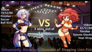 Wrestle Angels Survivor 2 村上 千春vs獅子堂 レナ 三先勝 Chiharu Murakami vs Rena Shishidou 3 wins out of 5 games