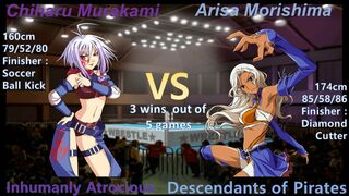 Wrestle Angels Survivor 2 村上 千春vs森嶋 亜里沙 三先勝 Chiharu Murakami vs Arisa Morishima 3wins out of 5games