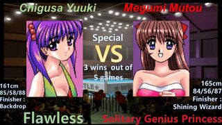 Wrestle Angels Special 結城 千種 vs 武藤 めぐみ 三先勝 Chigusa Yuuki vs Megumi Mutou 3 wins out of 5 games