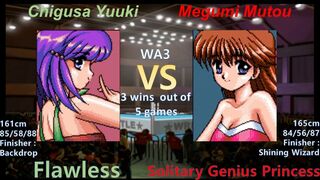 Wrestle Angels 3 結城 千種 vs 武藤 めぐみ 三先勝 Chigusa Yuuki vs Megumi Mutou 3 wins out of 5 games