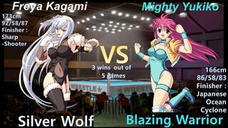 Wrestle Angels Survivor 2 フレイア鏡 vs マイティ祐希子 三先勝 Freya Kagami vs Mighty Yukiko 3 wins out of 5 games