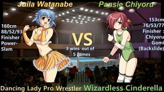 Wrestle Angels Survivor 2 ジュリア渡辺vsバンシーちよる 三先勝 Julia Watanabe vs Pansie Chiyoru 3 wins out of 5 games