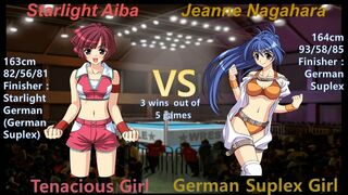 Wrestle Angels Survivor 2 スターライト相羽vsジャンヌ永原 三先勝 Starlight Aiba vs Jeanne Nagahara 3wins out of 5games