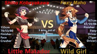 Wrestle Angels Survivor 2 小早川 志保 vs フォクシー真帆 三先勝 Shiho Kobayakawa vs Foxy Maho 3 wins out of 5 games