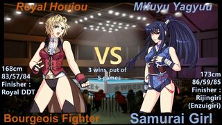 Wrestle Angels Survivor 2 ロイヤル北条 vs 柳生 美冬 三先勝 Royal Houjou vs Mifuyu Yagyuu 3 wins out of 5 games