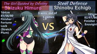 Wrestle Angels Survivor 2 氷室 紫月 vs 越後 しのぶ 三先勝 Shizuku Himuro vs Shinobu Echigo 3 wins out of 5 games