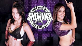 SHIMMER Women's Wrestling - Hikaru Shida vs. Evie (Dakota Kai) - SHIMMER 62 on April 5, 2014
