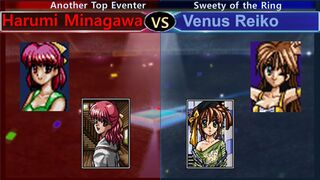 Super Wrestle Angels (SNES) 皆川 晴美vsヴィーナス麗子 三先勝 Harumi Minagawa vs Venus Reiko 3 wins out of 5 games