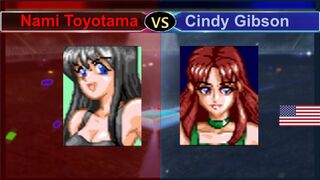 Wrestle Angels Double Impact 豊多摩 奈美vsシンディ･ギブソン 三先勝 Nami Toyotama vs Cindy Gibson 3wins out of 5games