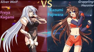 Wrestle Angels Survivor 2 フレイア鏡 vs 藤原 和美 三先勝 Freya Kagami vs Kazumi Fujiwara 3 wins out of 5 games